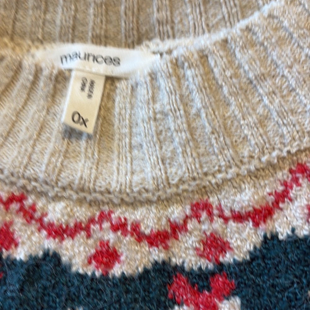 Maurice’s sweater sz 0x - Picture 2 of 3